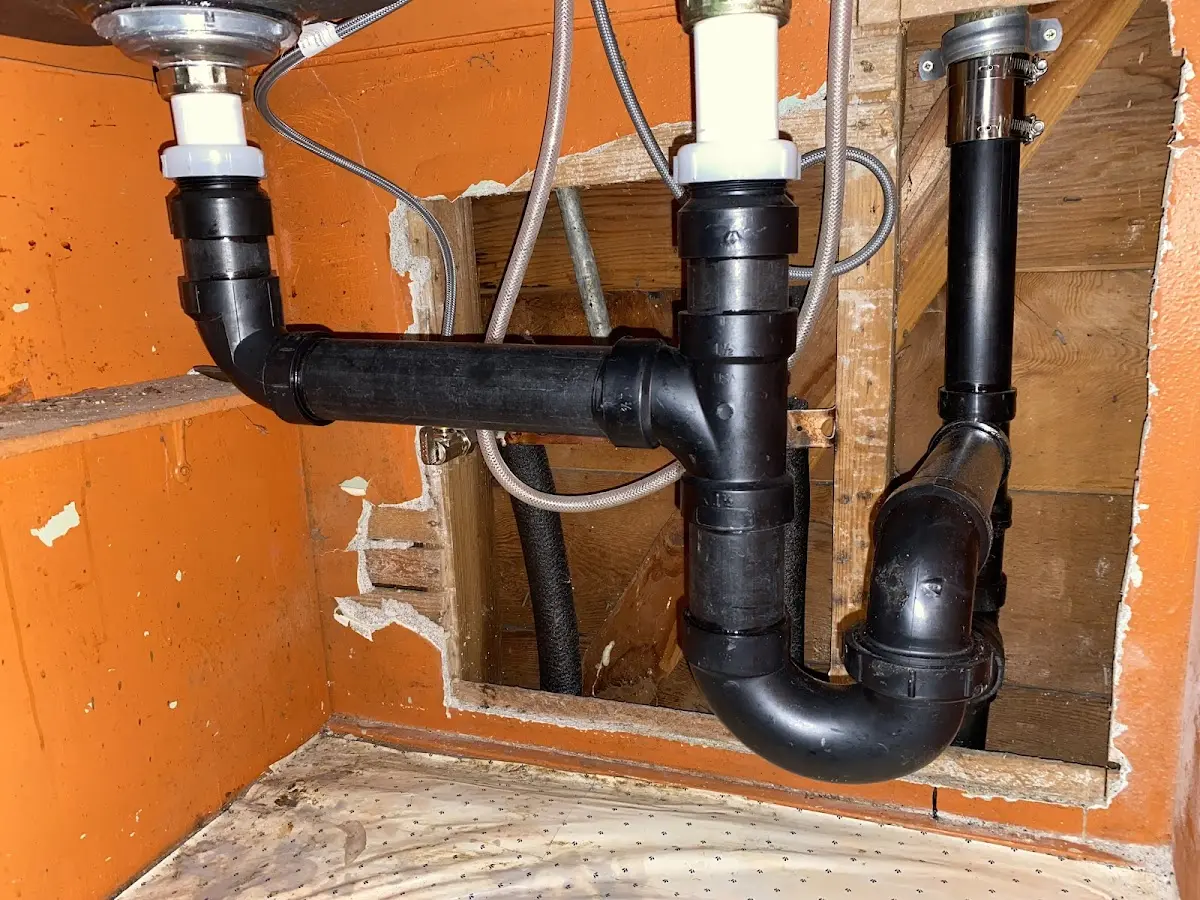 Professional Garbage Disposal Repair equipment and tools on the job in Ligonier